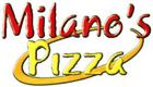 Milanos Pizza logo